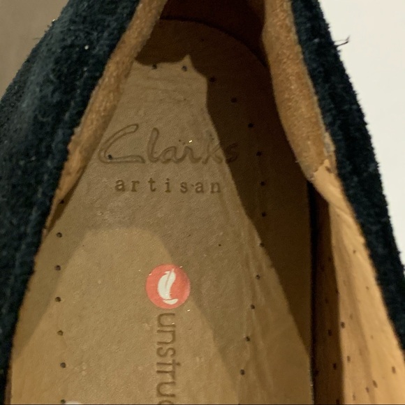Clarks, woman’s loafers, EUC, size 12 - Picture 4 of 8